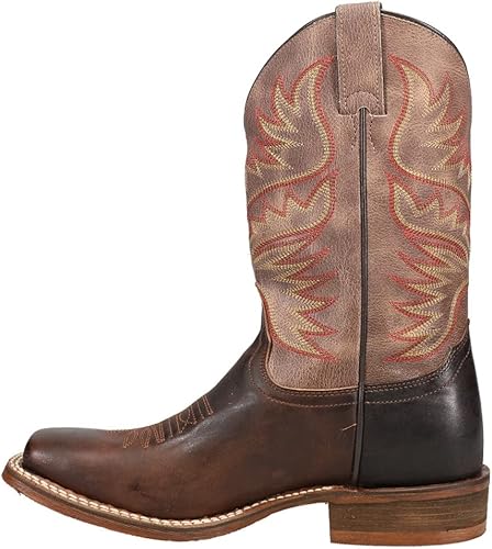 Amazon.com | Nocona Ladies Sierra Antiqued Boots 6 B Brown | Mid-Calf
